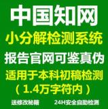 知網小分解查重多少錢？
